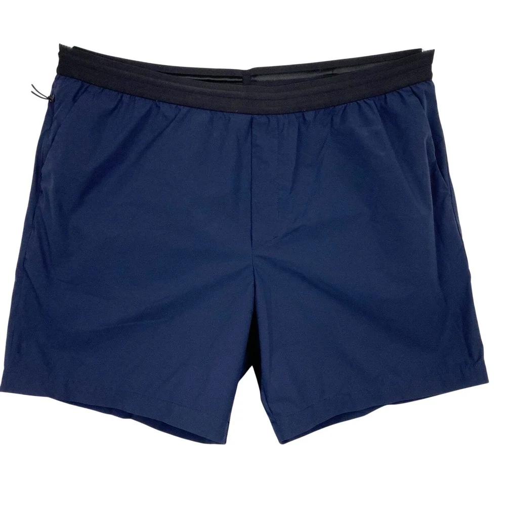 Banana Republic‎ BR Standard Storm Solo Athletic Shorts Mens XXL Navy Blue